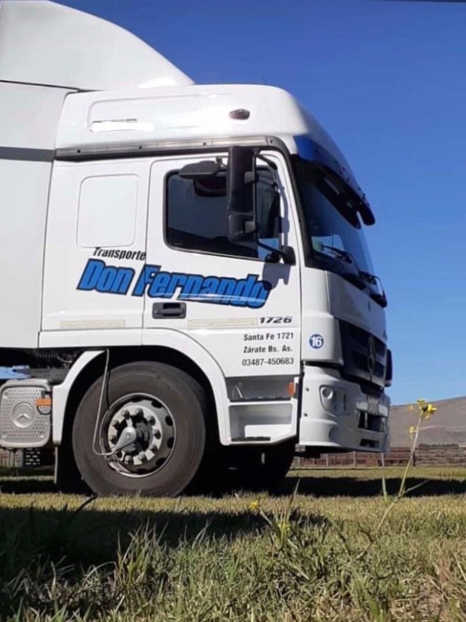 Camiones IVECO Tector de la flota Don Fernando